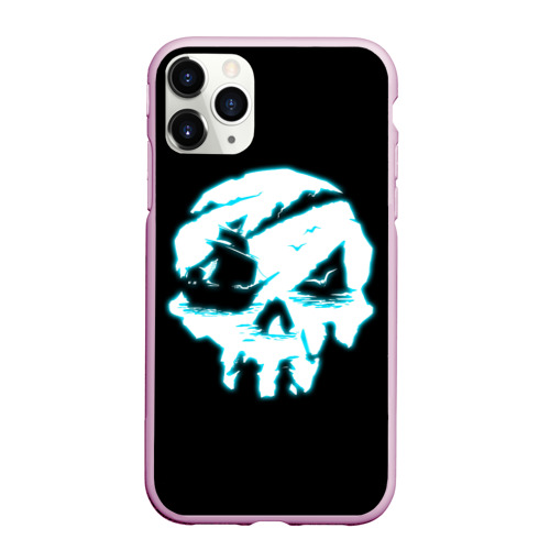 Чехол для iPhone 11 Pro Max матовый Sea of Thieves, цвет розовый