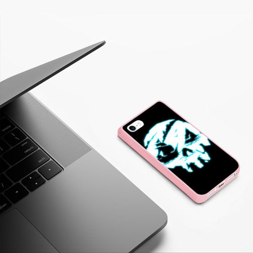 Чехол для iPhone 5/5S матовый Sea of Thieves, цвет баблгам - фото 5