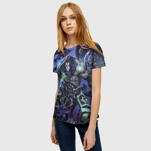 Женская футболка 3D Darksiders II: Death Lives, цвет 3D печать - фото 3