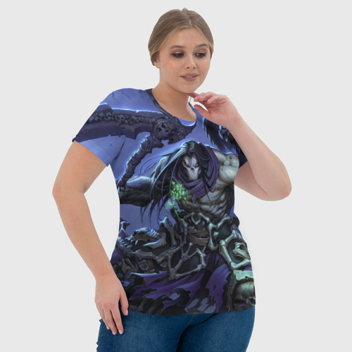 Женская футболка 3D Darksiders II: Death Lives, цвет 3D печать - фото 6