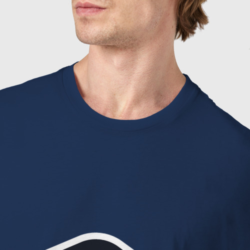 Мужская футболка хлопок Футбол - Германия, цвет темно-синий - фото 6