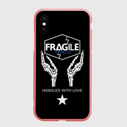 Чехол для iPhone XS Max матовый Fragile express Death Stranding DS