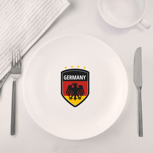 Набор: тарелка + кружка Футболист Франц Беккенбауэр - фото 4