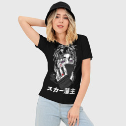 Женская футболка 3D Slim Scarlxrd 5 - фото 2