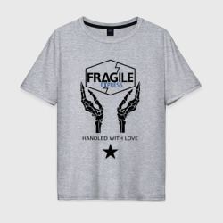 Мужская футболка хлопок Oversize Fragile express Death Stranding
