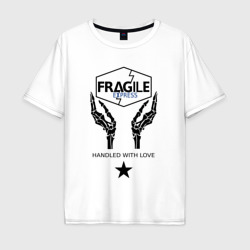 Мужская футболка хлопок Oversize Fragile express Death Stranding