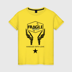 Женская футболка хлопок Fragile express Death Stranding