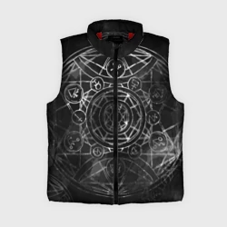 Женский жилет утепленный 3D Black Alchemy