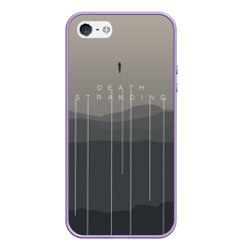 Чехол для iPhone 5/5S матовый Death Stranding DS