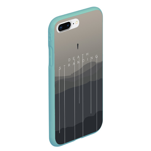 Чехол для iPhone 7Plus/8 Plus матовый Death Stranding DS, цвет мятный - фото 3