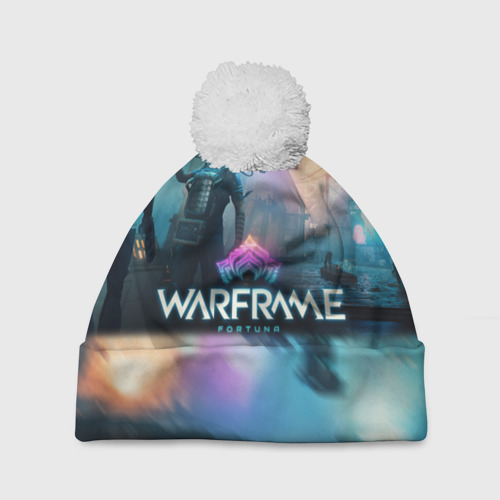 Шапка 3D c помпоном WARFRAME FORTUNA