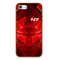 Чехол для iPhone 5/5S матовый Mass Effect N7