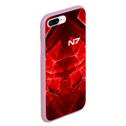 Чехол для iPhone 7Plus/8 Plus матовый Mass Effect N7 - фото 2