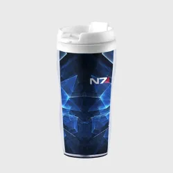 Термокружка-непроливайка Mass Effect N7 Масс эффект Н7