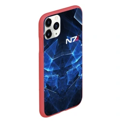 Чехол для iPhone 11 Pro Max матовый Mass Effect N7 Масс эффект Н7 - фото 2
