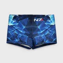 Детские купальные плавки 3D Mass Effect N7 Масс эффект Н7