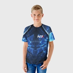 Детская футболка 3D Mass Effect N7 Масс эффект Н7 - фото 2