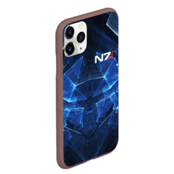 Чехол для iPhone 11 Pro Max матовый Mass Effect N7 Масс эффект Н7 - фото 2