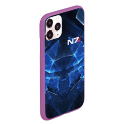 Чехол для iPhone 11 Pro Max матовый Mass Effect N7 Масс эффект Н7 - фото 2