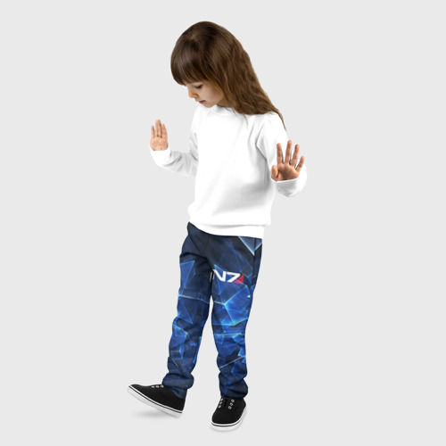Детские брюки 3D Mass Effect N7 Масс эффект Н7, цвет 3D печать - фото 3