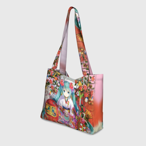 Пляжная сумка 3D Окно Mika Hatsune - фото 3