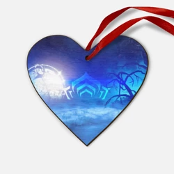Деревянная игрушка Сердце Warframe