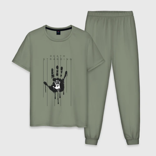 Мужская пижама хлопок Death Stranding DS руки