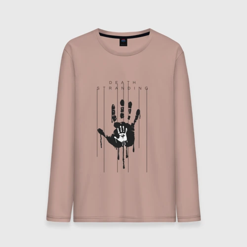 Мужской лонгслив хлопок Death Stranding DS руки