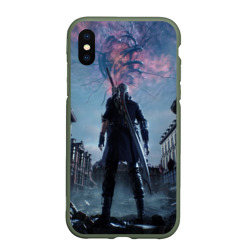 Чехол для iPhone XS Max матовый Devil May Cry 5