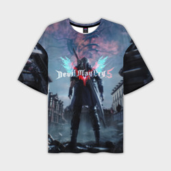 Мужская футболка oversize 3D Devil May Cry 5