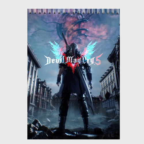 Скетчбук Devil May Cry 5, цвет белый