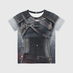 Детская футболка 3D Ведьмак Геральт: экипировка