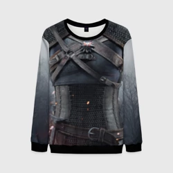 Мужской свитшот 3D Ведьмак Геральт: экипировка