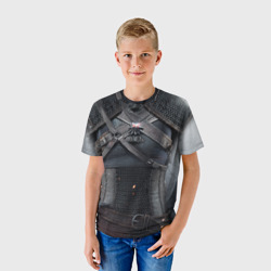 Детская футболка 3D Ведьмак Геральт: экипировка - фото 2