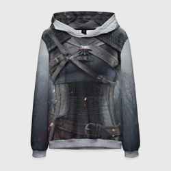 Мужская толстовка 3D Ведьмак Геральт: экипировка