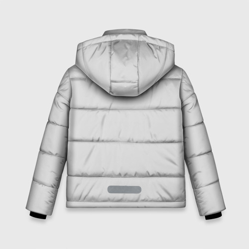 Зимняя куртка для мальчиков 3D Киты, цвет красный - фото 2