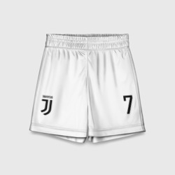 Детские спортивные шорты 3D Ronaldo Juventus
