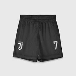 Детские спортивные шорты 3D Ronaldo Juve