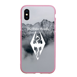 Чехол для iPhone XS Max матовый TES v skyrim