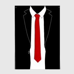 Постер Костюм агента 47 - Hitman Agent 47 для косплея