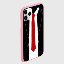 Чехол для iPhone 11 Pro Max матовый Костюм агента 47 - Hitman Agent 47 для косплея - фото 2