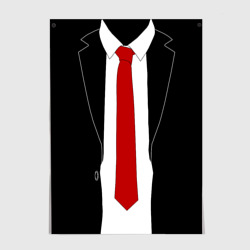 Постер Костюм агента 47 - Hitman Agent 47 для косплея