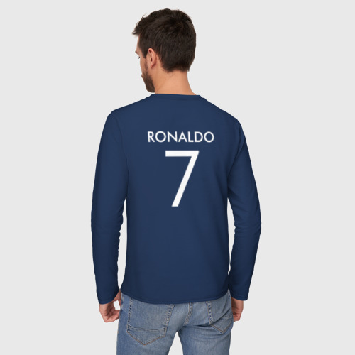 Мужской лонгслив хлопок RONALDO JUVE SPORT - фото 4