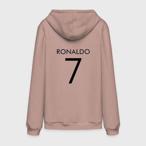 Мужская толстовка хлопок Ronaldo juve sport, цвет пыльно-розовый - фото 2