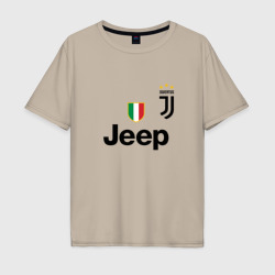 Мужская футболка хлопок Oversize Ronaldo juve sport