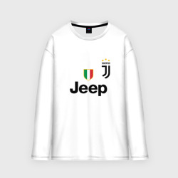 Мужской лонгслив oversize хлопок Ronaldo juve sport