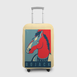 Чехол для чемодана 3D Конь БоДжек #2