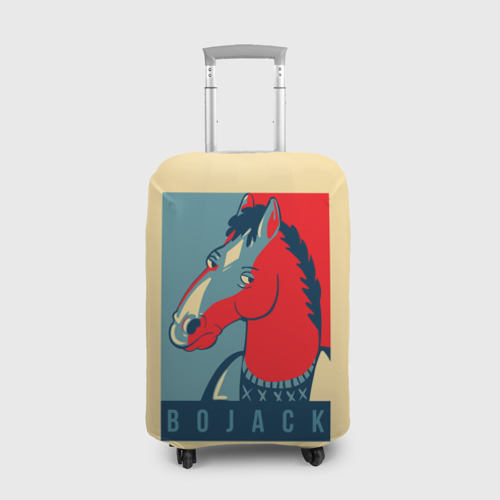 Чехол для чемодана 3D Конь БоДжек #2, цвет 3D печать