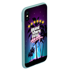 Чехол для iPhone XS Max матовый GTA Vice City - фото 2