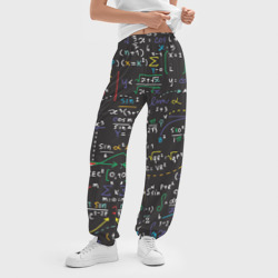 Женские джоггеры оверсайз 3D Math - фото 2